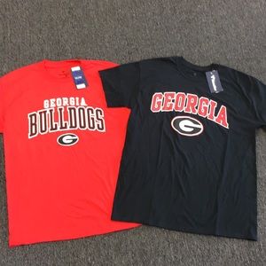 NWT Fanatics Georgia Bulldogs Tshirts Size L
